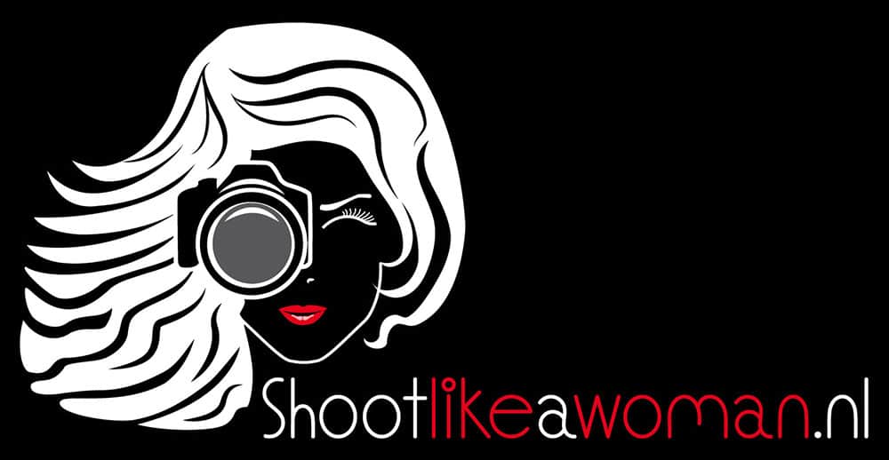 logo ontwerp shoot like a woman