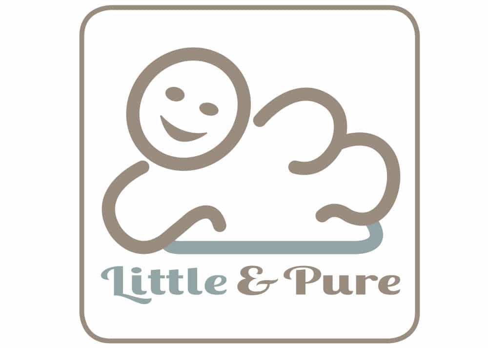logo ontwerp little and pure